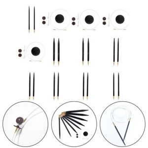 Superior Grip and Control with Sandalwood Knitting Needles for Sweater Making - Picture 1 of 17