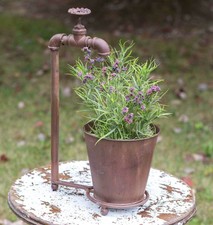 New listing
Rustic Primitive Country Style Water Spigot Tabletop Planter Flower Garden Pot