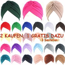 Damen Muslim Hüte Kappe Turban Hijab Kopftuch Chemo Schlafhaube Kopfbedeckung