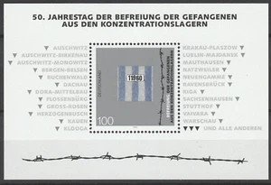 Germany 1995 Liberation of concentration camps MNH Block - Picture 1 of 1