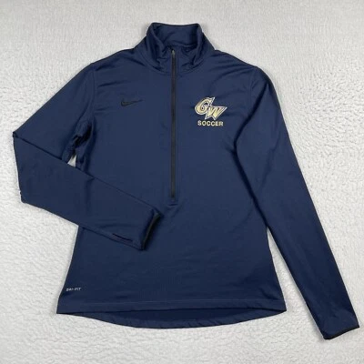 GW Pullover Mujer Grande Nike Fútbol George Washington Revolutionaries Fútbol DC Foto 1 de 4