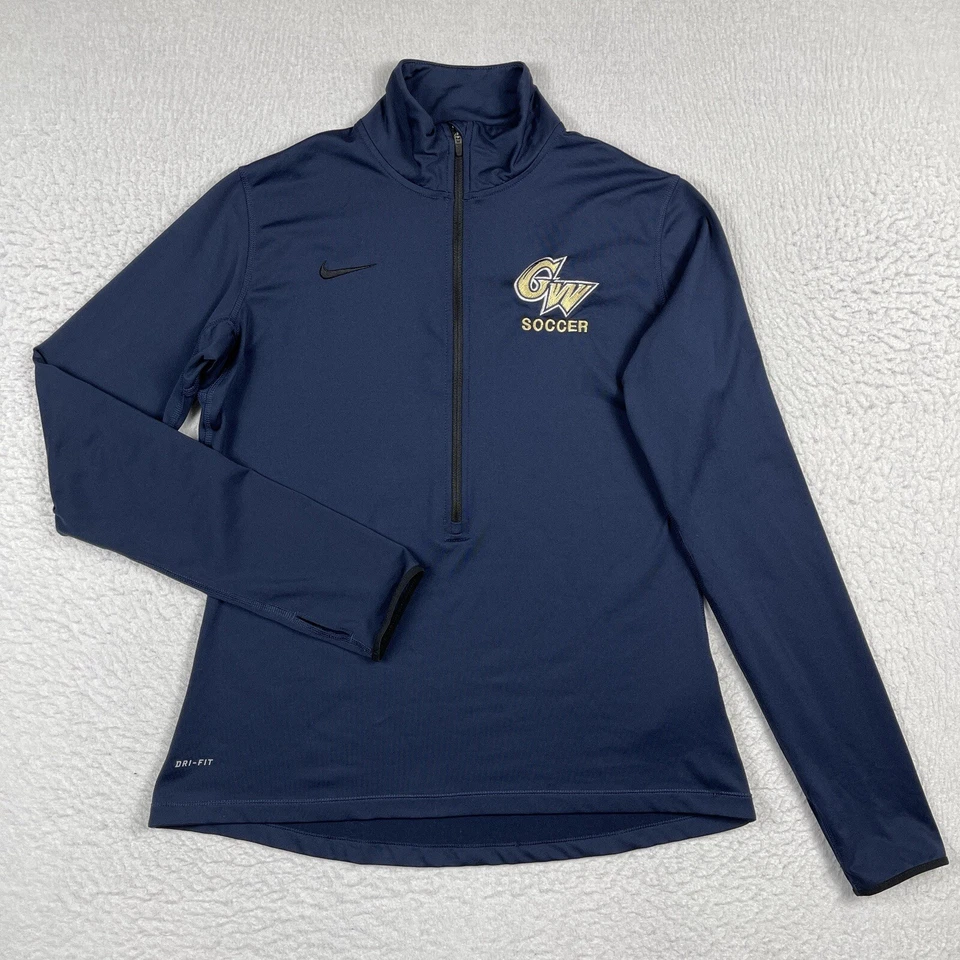 GW Pullover Mujer Grande Nike Fútbol George Washington Revolutionaries Fútbol DC Foto 1 de 4