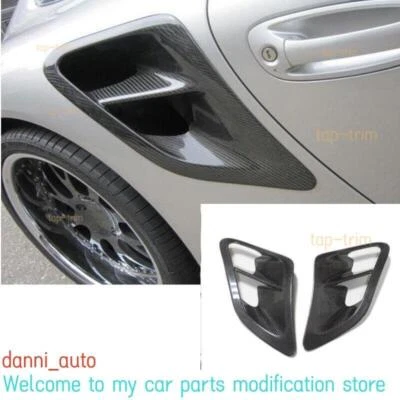 For 2004-2008 Porsche 997 911 Carbon fiber Replacing the rear air vent trim - Изображение 1 из 4