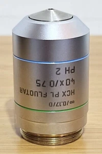 Objetivo microscopio de fase Leica 506145 HCX Plan Fluotar 40x/0,75 PH 2 ∞/0,17/D - Imagen 1 de 4