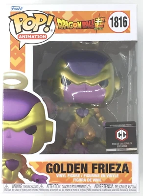 Funko Pop! Cáliz DBS Golden Freezer #1816 coleccionables con protector POP Foto 1 de 4