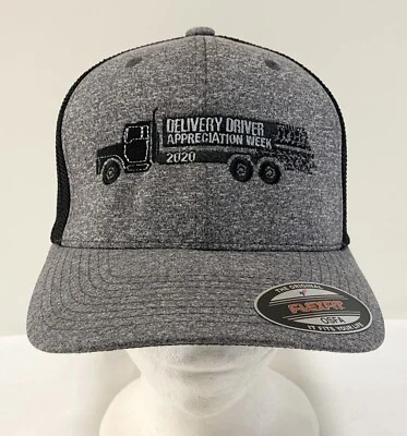 Nuevo sin etiquetas Yupoong Flexfit Entrega Driver Appreciation 2020 Gorra Sombrero Micro Malla OSFA Foto 1 de 4