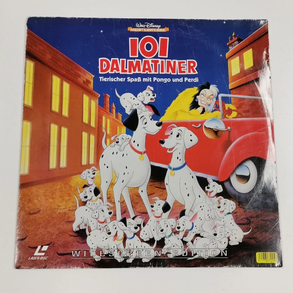 Laser Disk Disc - LD 101 Dalmatiener - Tierischer Spaß mit Pongo und Perdi - Bild 1 von 4