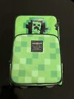 Jinx 18'' Green Minecraft Creeper Luggage Rolling Suitcase w/ Extendable Handle