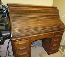 Antique Roll Top Desk Circa 1920 Excellent Condition