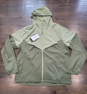 Nike Windrunner Packable Jacket Alligator Rough Green Men's Size L CZ9070-334 - Picture 1 of 4