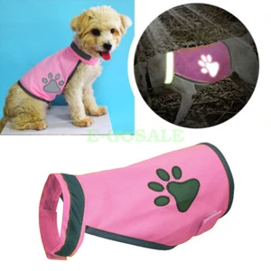 Chaquetas de seguridad transpirables de alta visibilidad para perros reflectantes abrigos de alta visibilidad chaleco. - Imagen 1 de 23