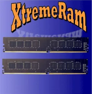 32GB Kit 2x 16GB DDR4 2400MHz PC4-19200 288-pins DESKTOP Memory Non ECC 2400 RAM - Picture 1 of 2