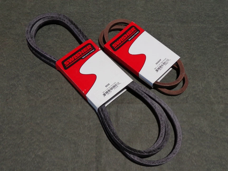 SWISHER 60" pull behind mower 6046HP V-BELT BELT COMBO 5058 genuine Factory OEM - Image 1 of 1