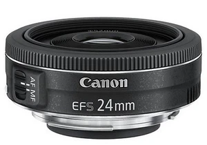 Canon SLR Camera Lens EF-S 24mm f/2.8 STM from Japan New! - Picture 1 of 1