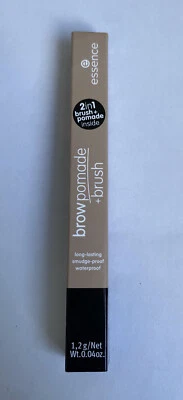 essence Browpomade +brush Long-lasting. smudge. waterproof 01 Blonde - Bild 1 von 3
