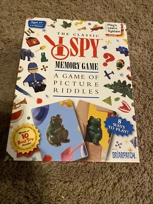 I SPY MEMORY GAME / BRIARPATCH / GAME IS COMPLETE WITH INSTRUCTIONS - Image 1 of 4
