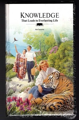 SALE:  Jehovah's Witnesses: KNOWLEDGE Book on Cassette, sealed, unopened - Image 1 of 2