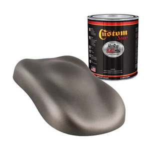 Hot Rod Flatz Graphite Gray Metallic Urethane Auto Flat Car Paint, Quart Only - Picture 1 of 5