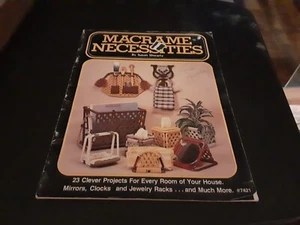 Macrame Necessities By Susan Shwartz #7421 Plaid Enterprises, Inc., 1980 - Picture 1 of 6