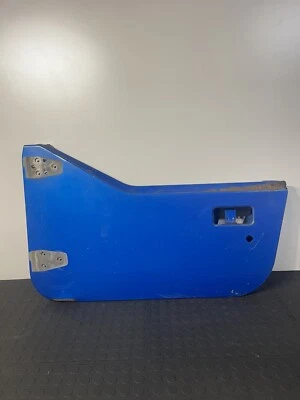 Jeep Wrangler TJ 1997-2006 OEM azul conductor media puerta carcasa envío gratuito Foto 1 de 4