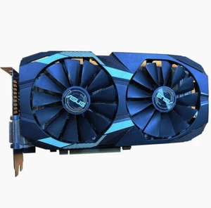 Tarjeta de video gráfica ASUS AMD Radeon DUAL RX580 8 GB 2304SP GDDR5 DP DVI HDMI - Imagen 1 de 6