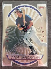 1996 Bowman's Best Tim Salmon California Angels Prime Cuts Die Cut Insert