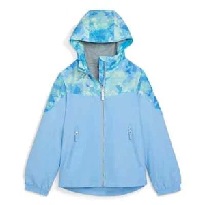 ZeroXposur Girls (Kids) Purple Camo Daisy Windbreaker - 4/5-6/7-7/8-10/12-14/16 - Picture 1 of 1