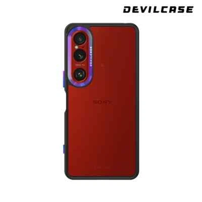 Funda de teléfono estándar DEVILCASE Guardian (negro, paso de titanio) para SONY Xperia 1 VI Foto 1 de 4