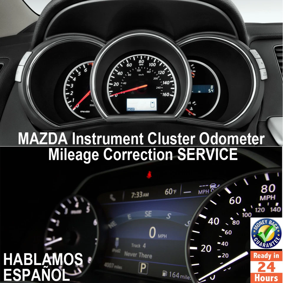 MAZDA Instrument Gauge Cluster Mileage Correction/Programming Service - Image 1 of 4