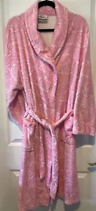 Brustkrebsstelle Damen Velour Jacquard Schalkragen Morgenmantel in Größe L/XL - Bild 1 von 4