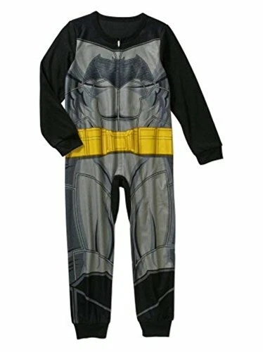 DC Comics Boy's Batman Fleece Footless Costume Pajama Sleeper - Image 1 of 1