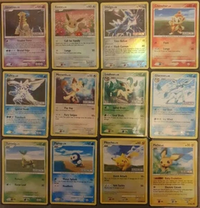 POKEMON MCDONALDS / BURGER KING 2009 holo master set colección completa estampada - Imagen 1 de 1