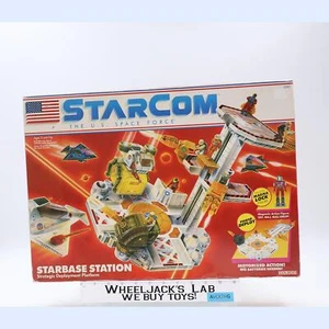 Starbase Station Starcom 1987 Coleco Vintage Actionfigur Fahrzeug NEU VERSIEGELT - Bild 1 von 4