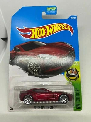 HOTWHEELS 1:64 ASTON MARTIN ONE 77 - Immagine 1 di 4