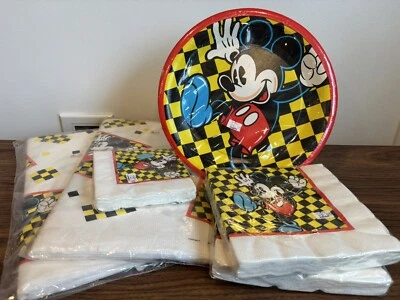 Vintage 90s NOS Mickey Mouse Party Supplies - Imagem 1 de 4