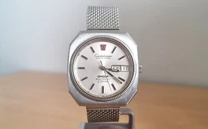 Vintage SS Omega Constellation f300Hz Swiss 12 j Tuning Fork watch cal 1260 - Picture 1 of 10