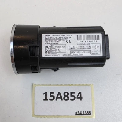 Interruptor de encendido de arranque con botón pulsador Toyota Prius 2009-2020 15A854 Foto 1 de 4