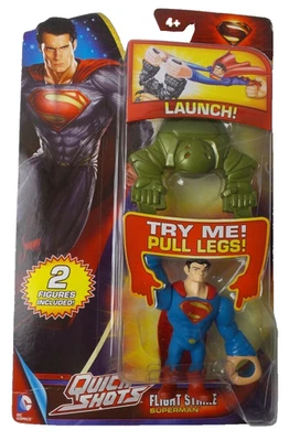 Juguete Superman Man of Steel Quick Shots Flight Strike sellado Foto 1 de 4