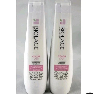 (2) Biolage Color Last Conditioner X2 Bottles 13.5 OZ Lot Of 2 Professional NEW - Image 1 of 2