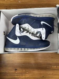 Nike LeBron 8 v/2 Yankees Blue Size 10 - Picture 1 of 6