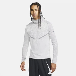 NEW Nike Therma-FIT ADV Pinnacle Men's XL Running Mid Layer - Silver/Black - Picture 1 of 9
