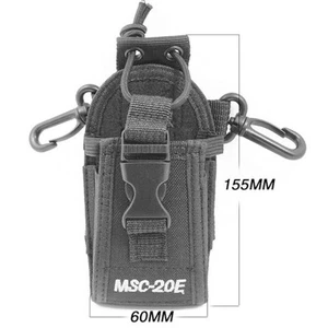 Walkie-Talkie Pouch Case Holder Radio Nylon Bag For BAOFENG UV-5R/Kenwood - Zdjęcie 1 z 5