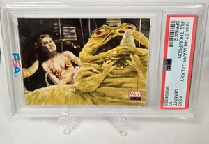 💎 1994 Star Wars Galaxy S2 Slave Leia Chokes Jabba Jill Thompson PSA 10 💎 - Picture 1 of 2
