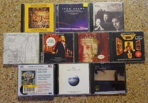 10 CD Lot - Modern Composers - John Adams KRONOS Tavener ARVO PART Philip Glass - Picture 1 of 17