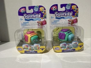 Squirkies Toggles Tortue rose/jaune et violet/vert - Photo 1/2