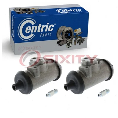 Cilindros de rueda de freno de tambor trasero centrados de 2 piezas para Ford C7000 1971 frenado sx Foto 1 de 4