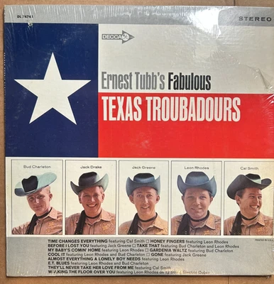 Ernest Tubb's Fabulous Texas Troubadours Vinyl Record LP - Image 1 of 4