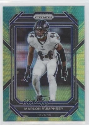 2022 Panini Prizm Hyper Prizm /175 Marlon Humphrey #24 - Image 1 of 2