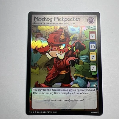 Neopets Wizards of the Coast 2005 TCG - Carterista Moehog 8/100 Lost Desert Foto 1 de 4