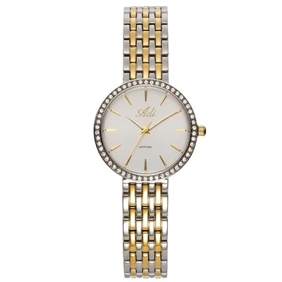 Женские двухцветные часы Swarovski Adi с сапфиром, 31,5 мм, 50 м водонепроницаемые - Изображение 1 из 4